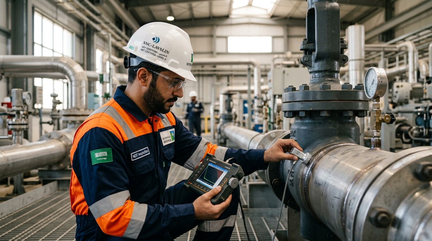 Certified NDT Field Ultrasonic Testing