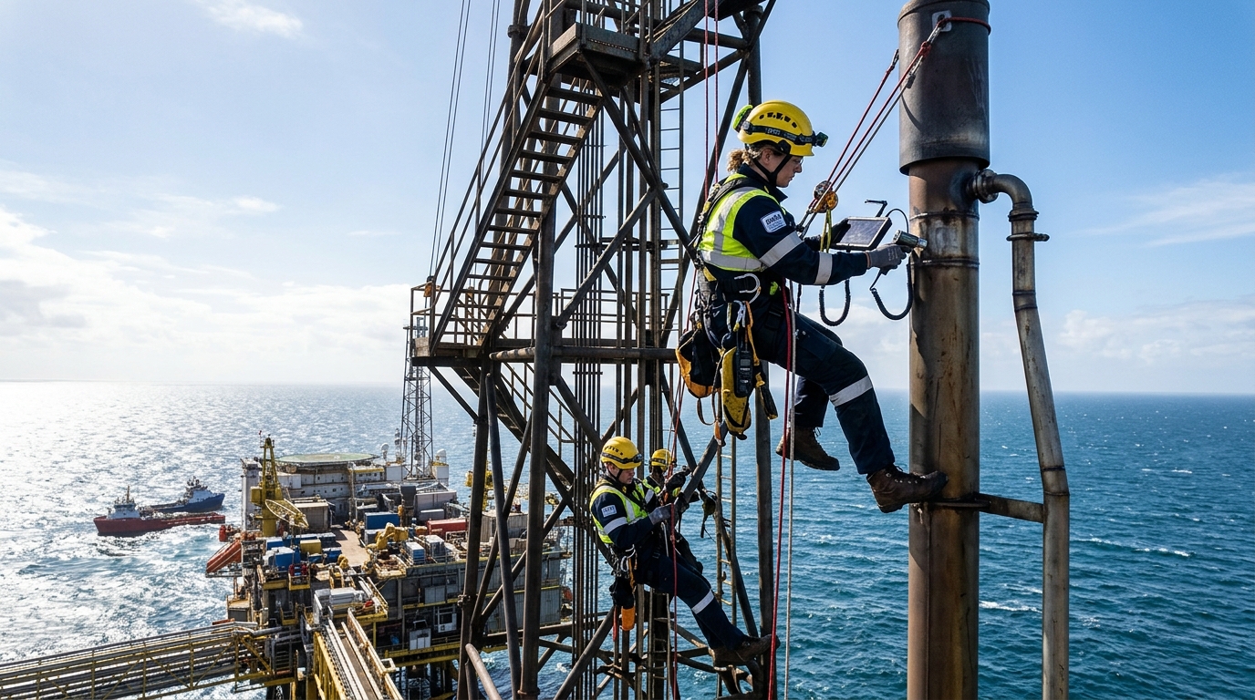 Rope Access Inspection & Maintenance Support